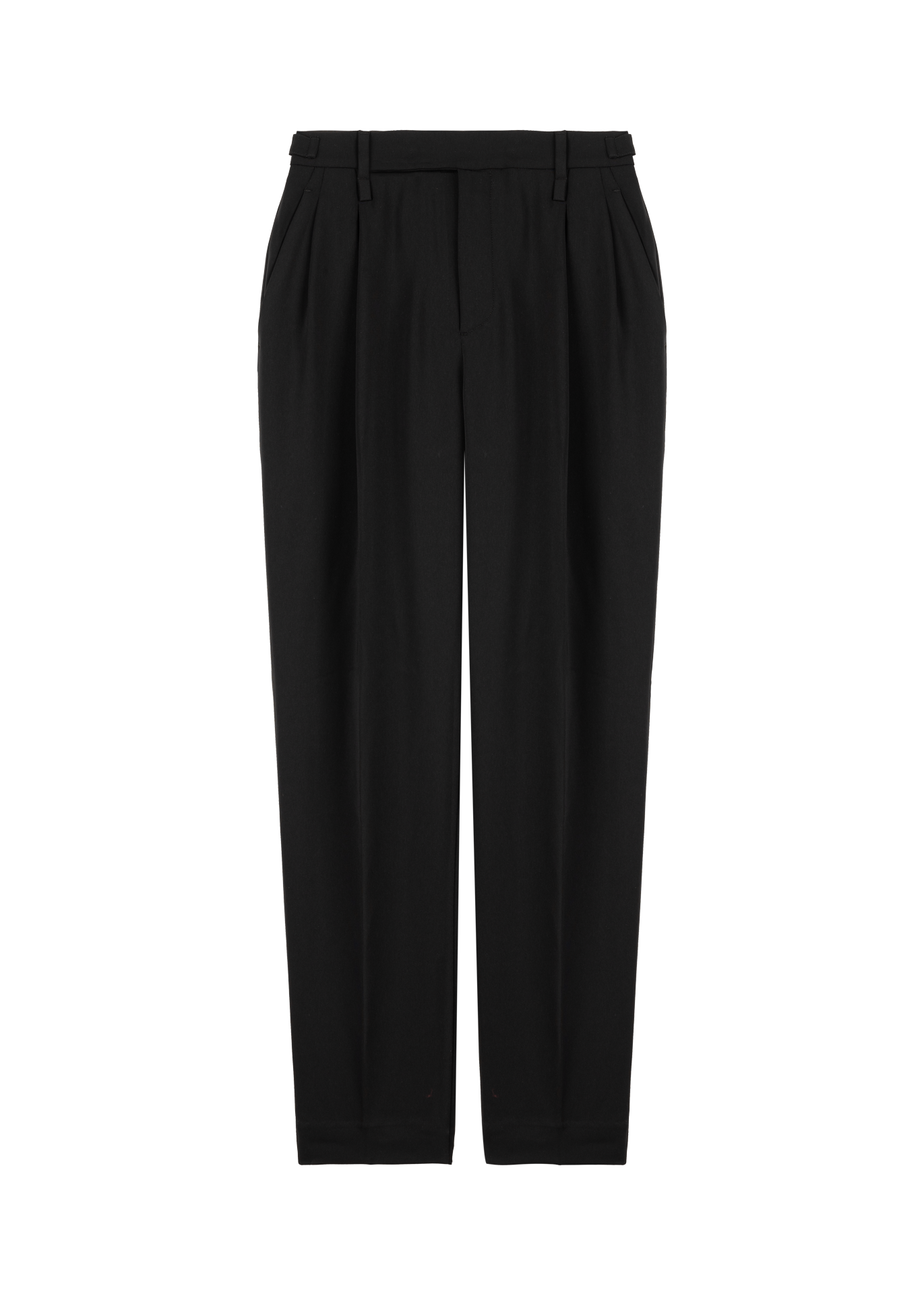 Crêpe chino tapered fit