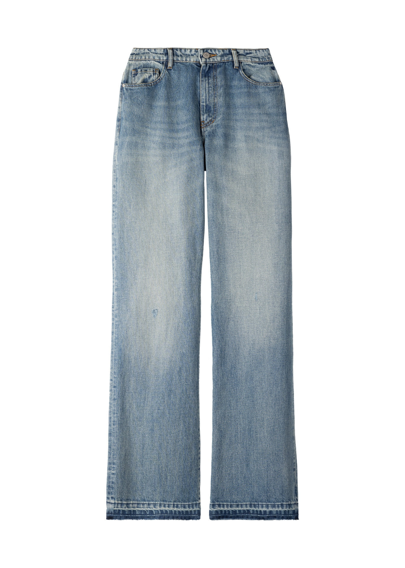 High waist jeans straight fit