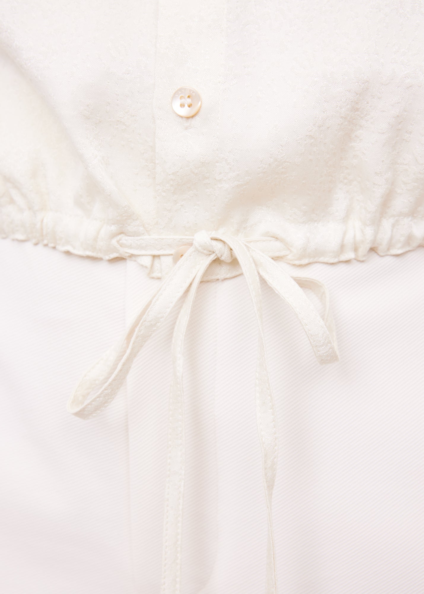 Viscose jacquard blouse