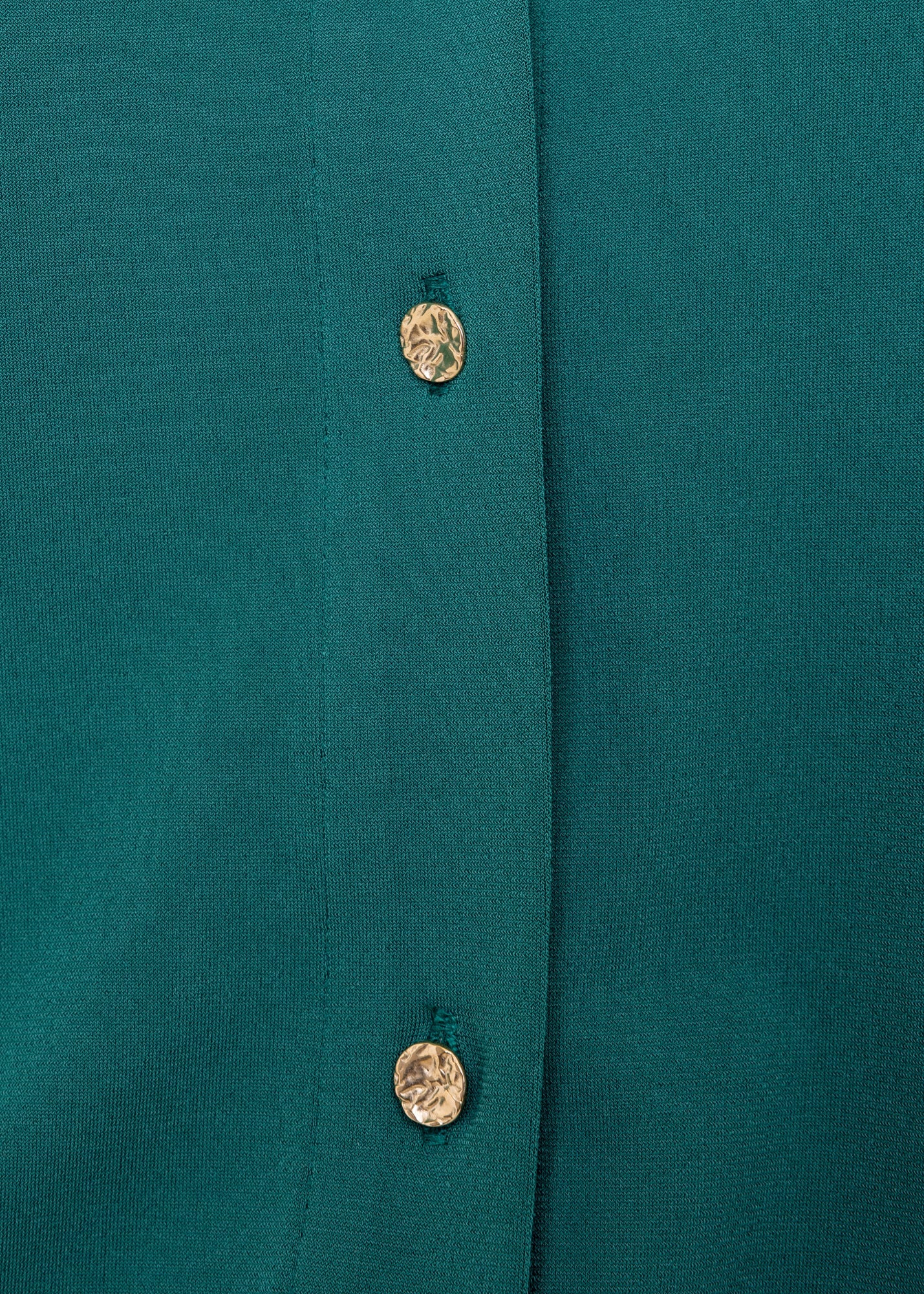 Tricot blouse met luxe knopen