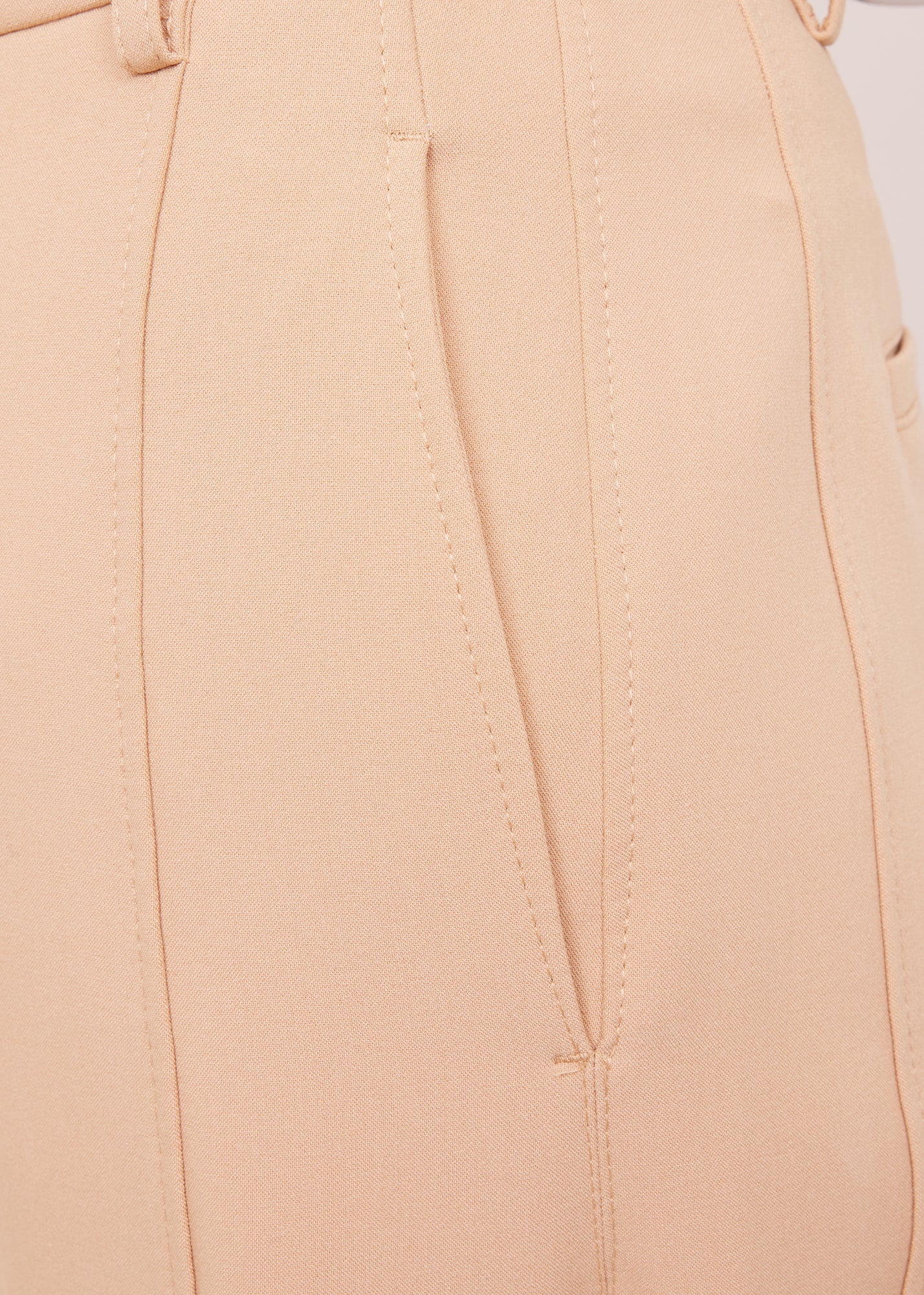 Tricot pantalon met band