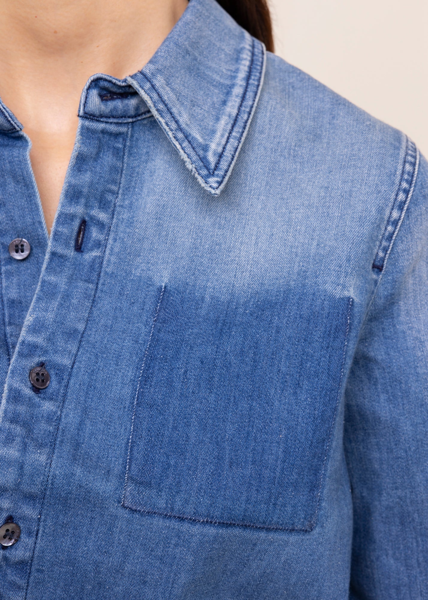 Chambray blouse