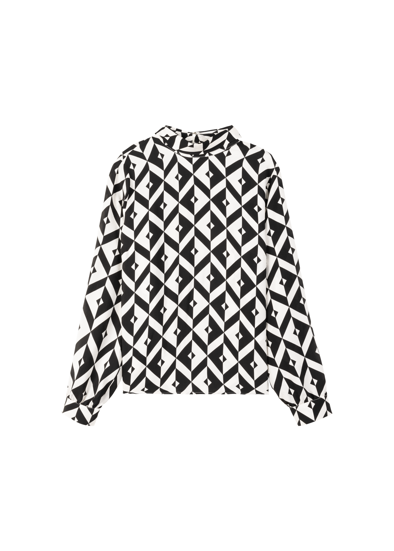 Viscose top met print