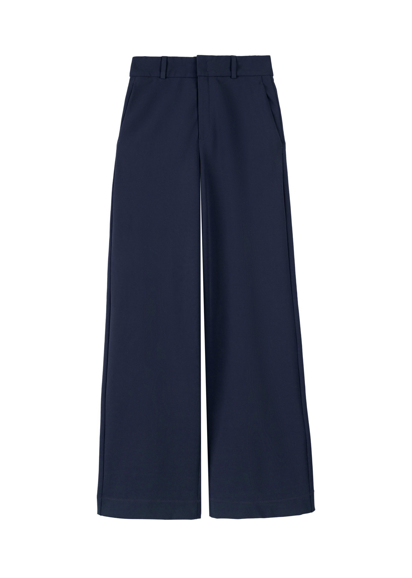 Tailored twill broek