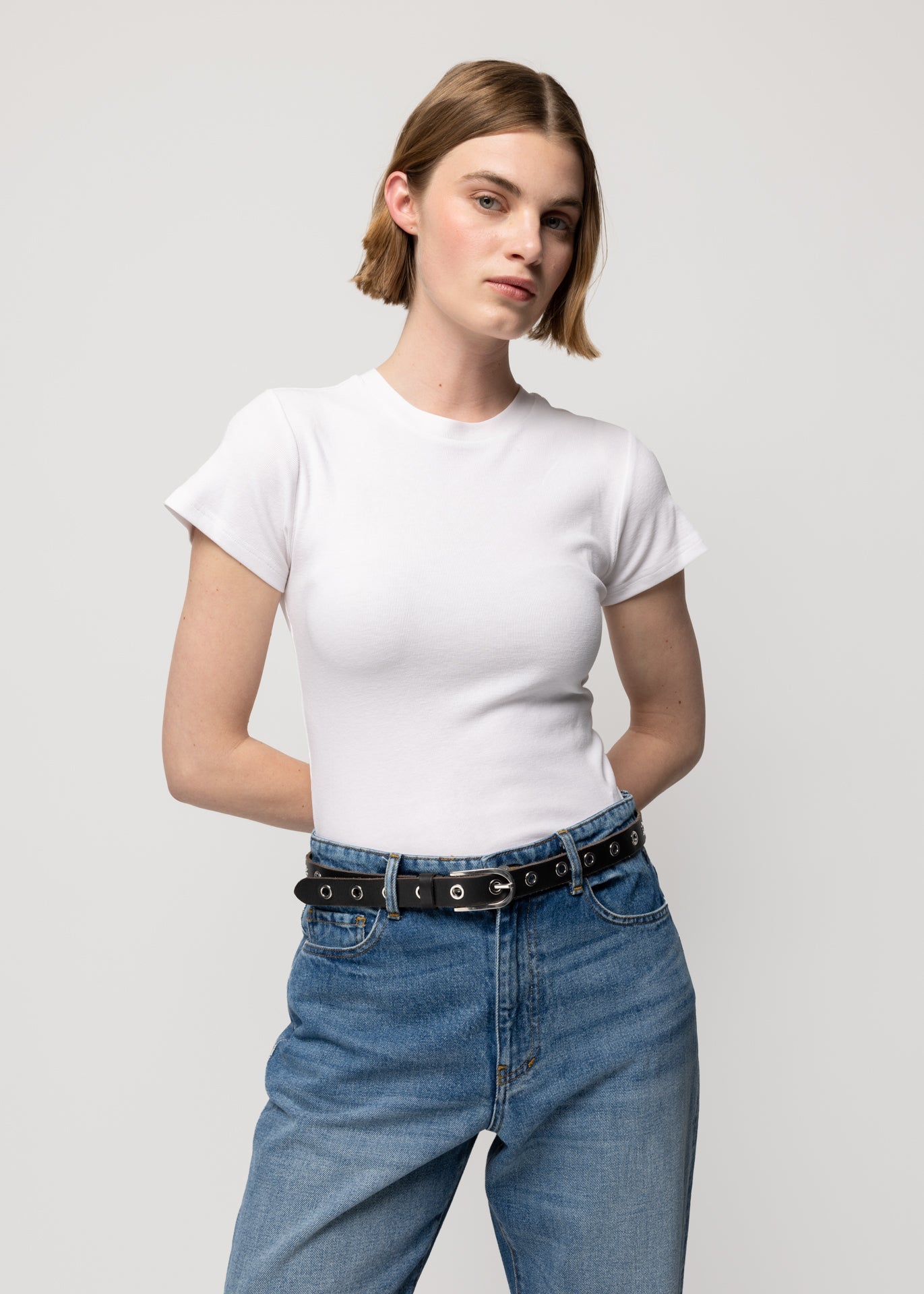 Top Rib slim t-shirt