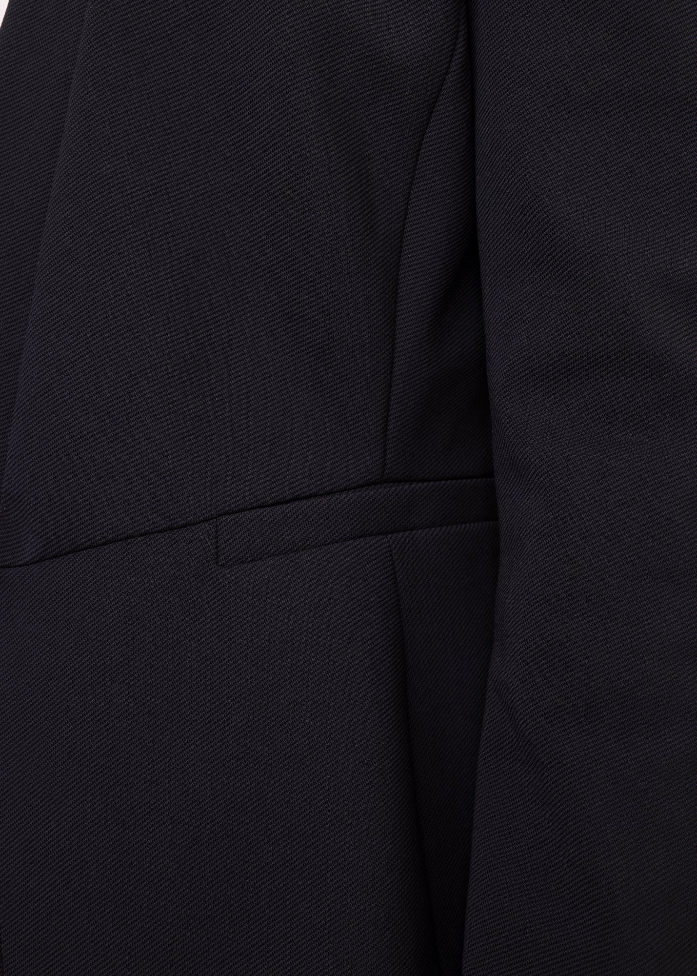 Tailored twill colbert