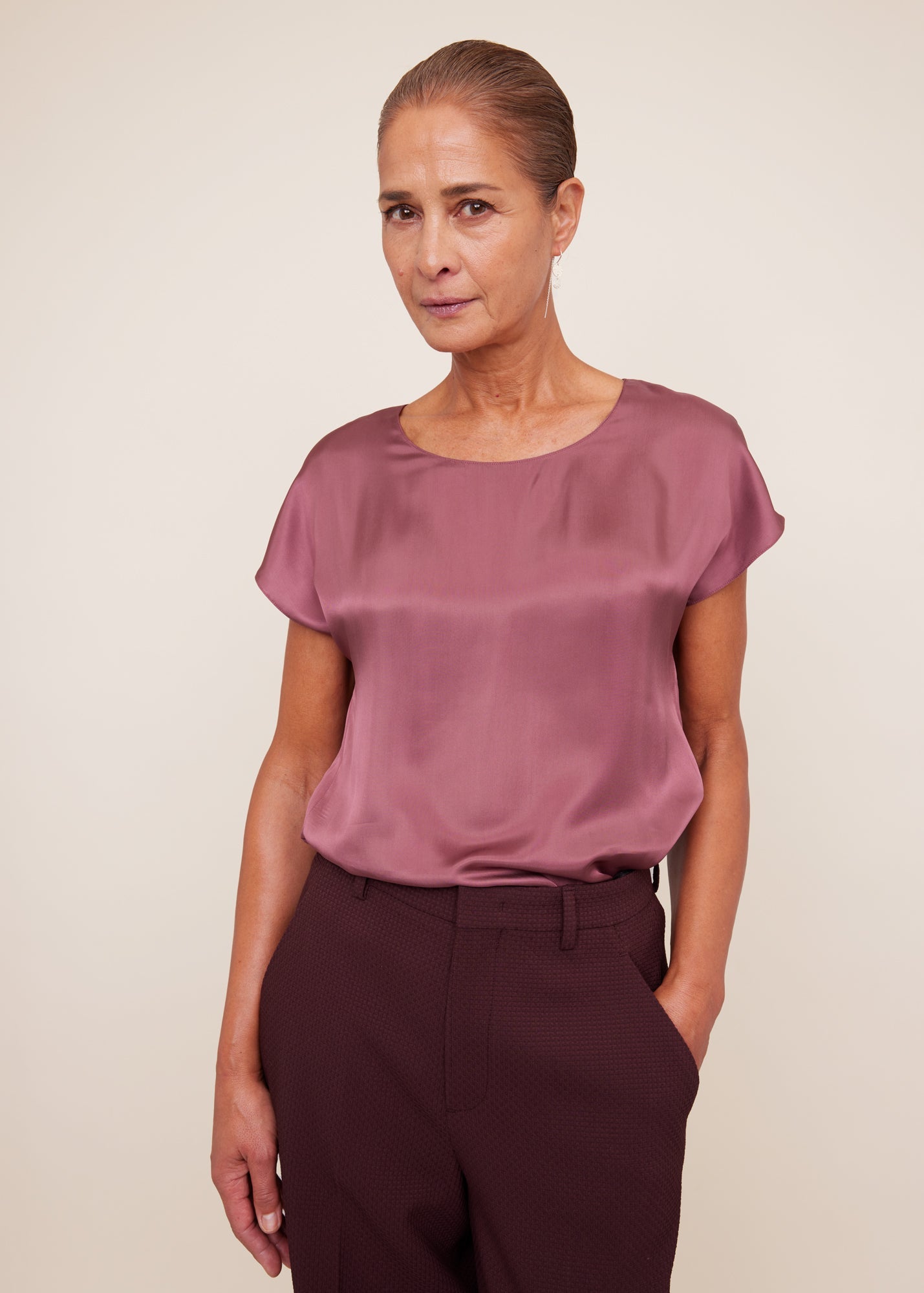 viscose top met split