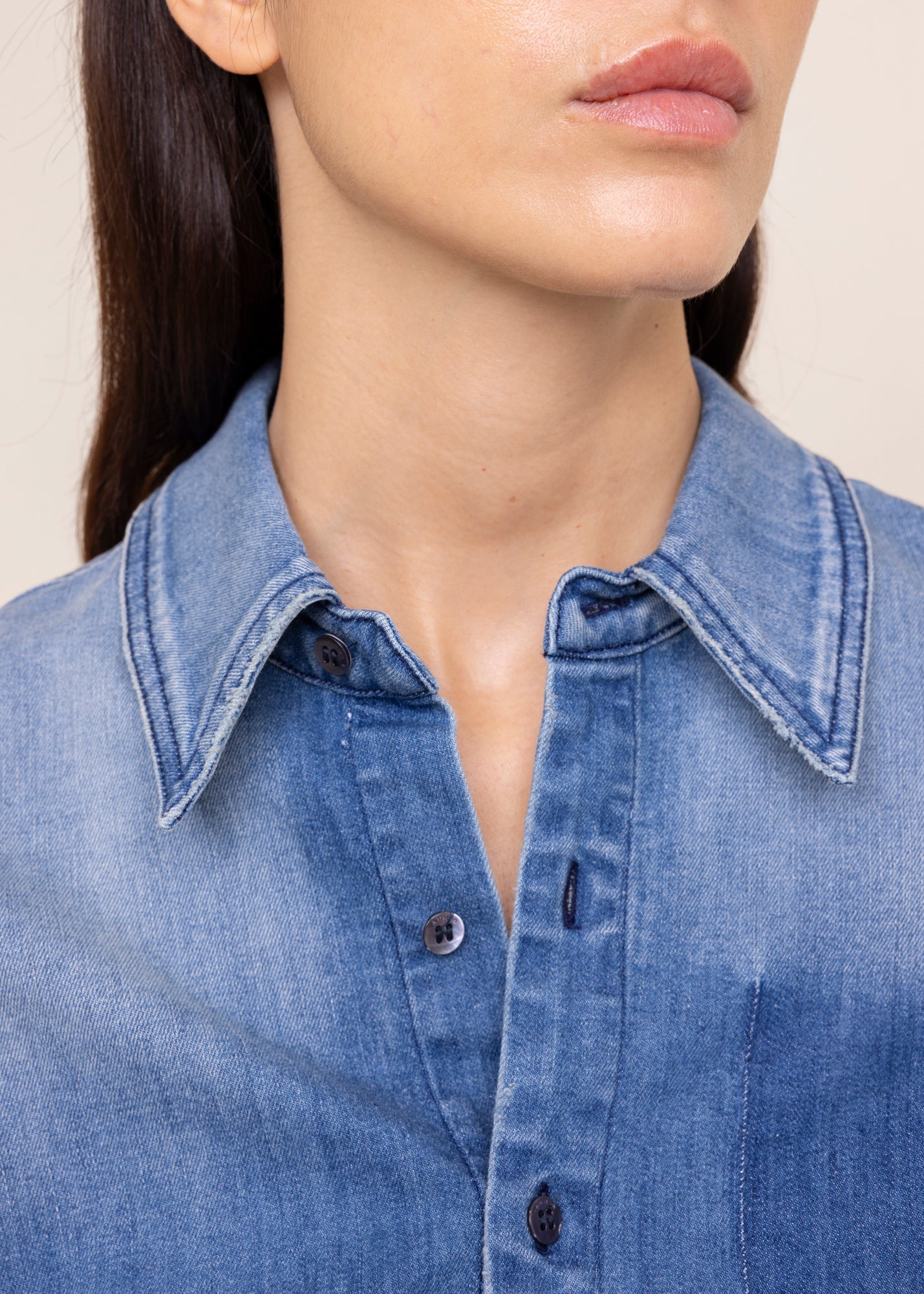 Chambray blouse