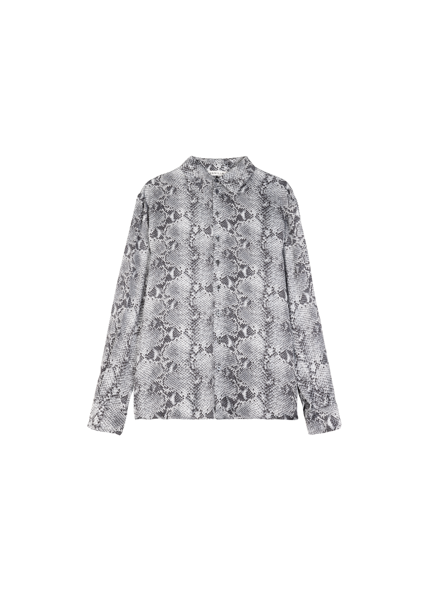 Viscose blouse python print